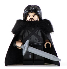 White Wolf - BigKidBrix Custom Printed Minifig