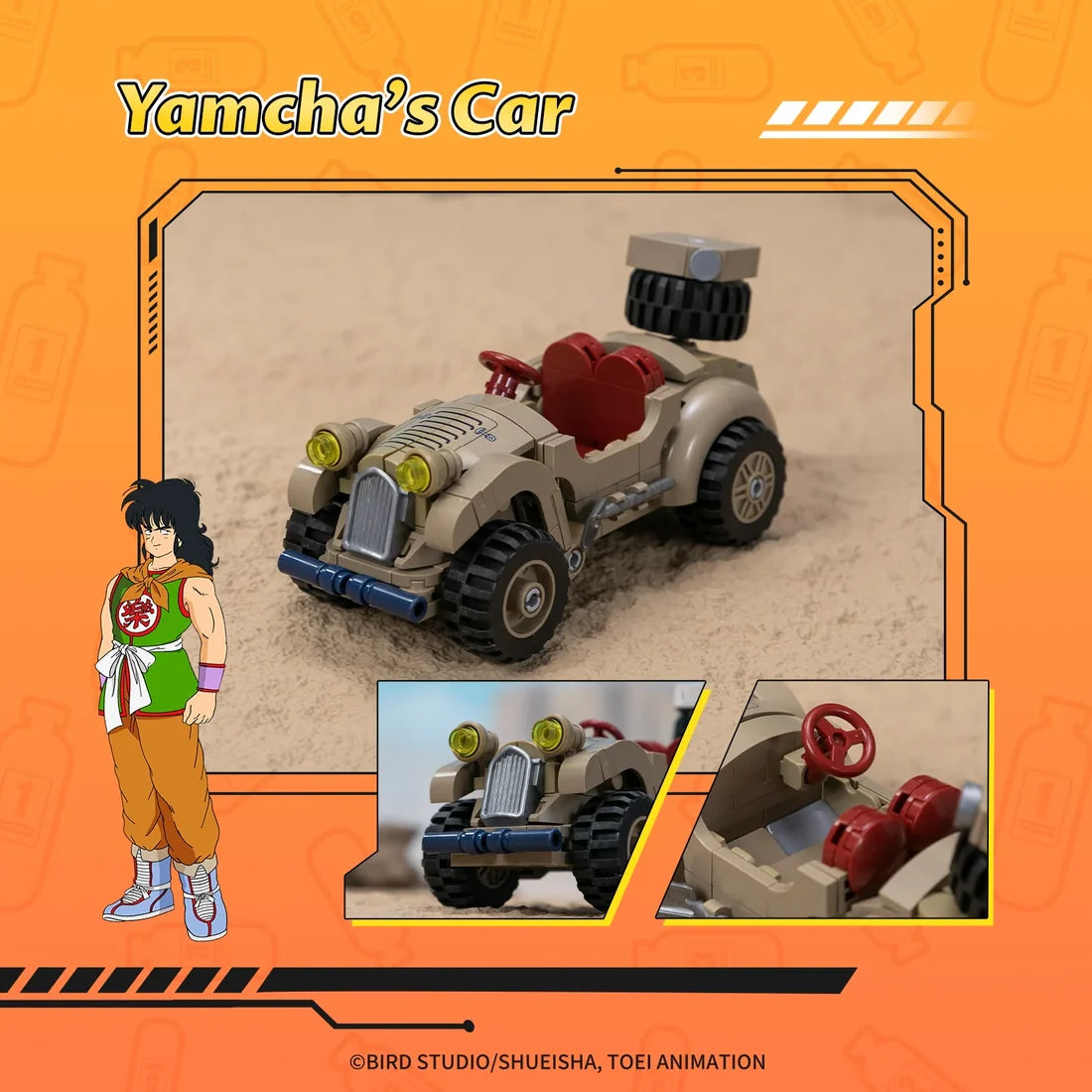 Pantasy Dragon Ball 87007 Yamcha's Car